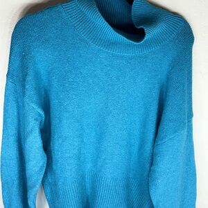 A New Day Vibrant Blue Knit Sweater